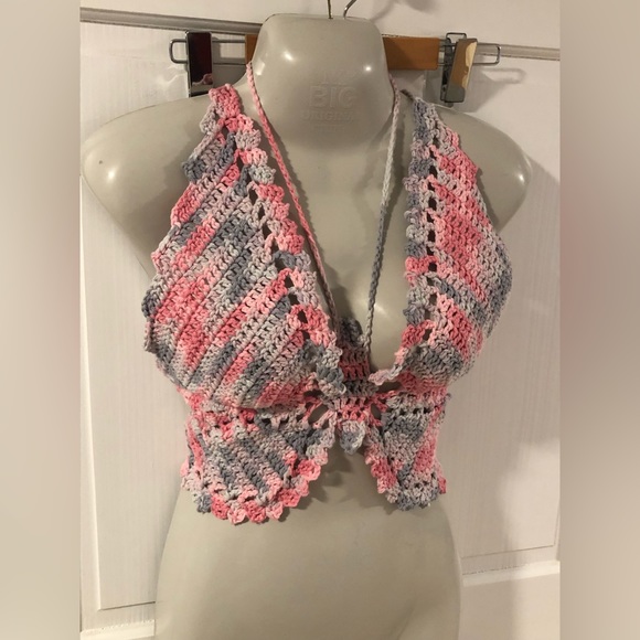 New butterfly crochet top - Picture 3 of 5